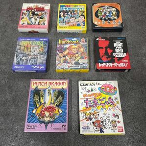 ①新品未使用 ゲームボーイ ソフト 8本まとめて 任天堂 GAMEBOY 倉庫在庫品 長期保管の画像1