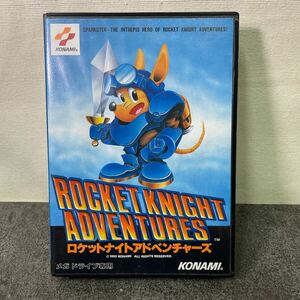 未使用品　KONAMI コナミ ロケットナイトアドベンチャーズ メガドライブ MD MEGA DRIVE 店舗在庫品　ROCKETKNIGHT　ADVENTURES