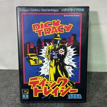 未使用品　SEGA セガ ディックトレイシー MD MEGA DRIVE ソフト 店舗在庫品　DICK　TRACY_画像1