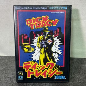 未使用品　SEGA セガ ディックトレイシー MD MEGA DRIVE ソフト 店舗在庫品　DICK　TRACY