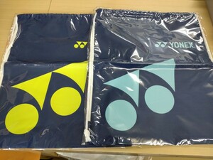 【YONEX ノベリティーバッグ】YONEX(ヨネックス) シューズケース バドミントン 硬式テニス 軟式テニス 新品未使用 イエロー ミントブルー