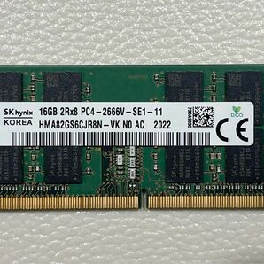 SK hynix PC4-2666V 16GB ノートパソコン用メモリ