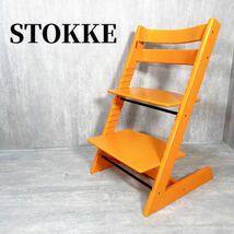 Z046 STOKKE TRIPP TRAPP シリアル4 ベビーチェア 希少色_画像1