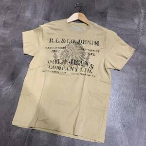 B ▼ 都会のカジュアルウェア '着心地抜群' Polo Jeans Ralph Lauren ラルフローレン コットン100% 半袖 Tシャツ / カットソー size:L