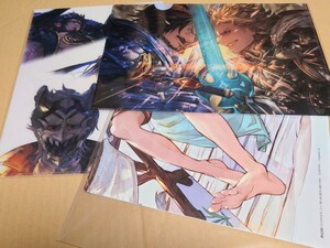 グランブルーファンタジー グラブル シエテ ヴァルフリート ネハン パーシヴァル ジークフリート ポスター グラフェス クリアファイル