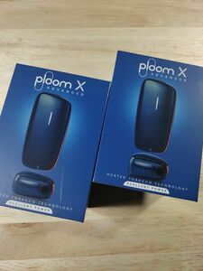 2個セット Ploom X ADVANCED Deep Sky Blue 