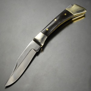 ハンドメイド 折りたたみナイフ folding knife クリップポイント フォールディングナイフ 折り畳みナイフ