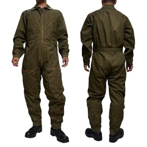 イタリア軍放出品 フライトスーツ 空軍 つなぎ 飛行服 OD [ 58 / 可 ] military パイロットスーツ