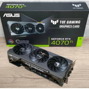 NVIDIA ASUS GeForce RTX4070Ti 12GB TUF GAMING 【グラフィックボード】の画像1