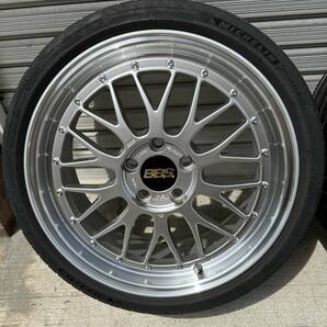 美品 MINI クーパーS BBS LM275 18×7.5 タイヤ ミシュラン パイロットスポーツ 205/40-ZR18の画像5