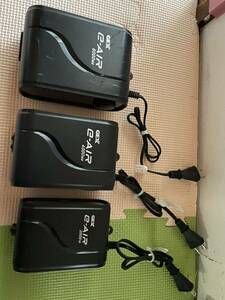 GEX e-AIR 6000WB.、4000WB、2000SB 3台セト　中古動作お確認