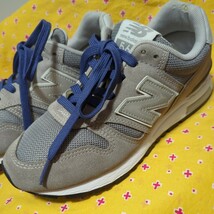 ニューバランス スニーカー NEW BALANCE ML565 EG1 グレー 23.5ｃｍ_画像1