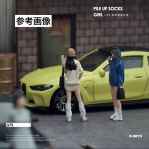 1/64 フィギュア 私服女子 模型 ジオラマ トミカ、ホットウィール等のミニカーに！ の画像2