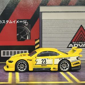 1/64 カスタムホイール 4台分 メッキ仕様 CE28風 トミカ、ホットウィール等のミニカーに！の画像3