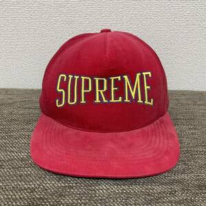 Supreme Dotted Arc Logo 5-Panel Cap Red Free 17aw 2017年 赤 レッド ドティド アーチロゴ 5パネル キャップ