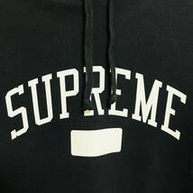 Supreme Studded Hooded Sweatshirt Black White L 18aw 2018年 黒 白 ブラック スタッズ フード スウェットシャツ 木村拓哉着 キムタク着_画像3