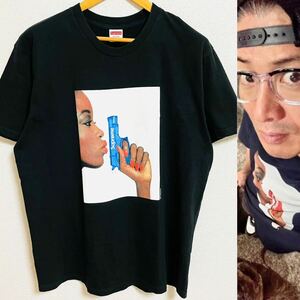 Supreme Water Pistol Tee Black L 21ss 2021年 黒 ブラック ウォーター ピストル 水鉄砲 ボックスロゴ 木村拓哉着 キムタク着