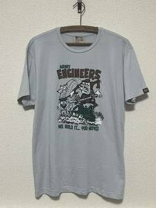 【Ed Roth】military series 半袖 Tシャツ サイズ：LRat Fink 00s レアデザイン ビンテージ 