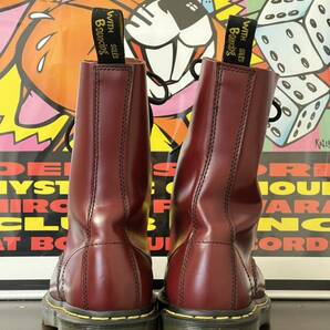 【Dr.Martens】10ホールブーツ チェリーレッド サイズUK8（27.0cm）ドクターマーチン 美品の画像4