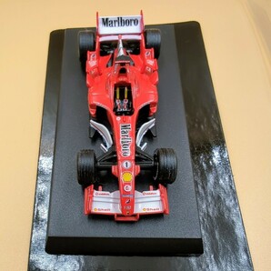 【マルボロ加工】 1/64 フェラーリ F1 F2005 ミハエル シューマッハ No.1 京商 フェラーリF1ミニカーコレクションの画像8