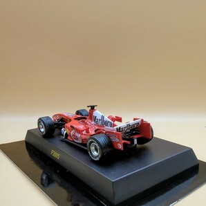 【マルボロ加工】 1/64 フェラーリ F1 F2005 ミハエル シューマッハ No.1 京商 フェラーリF1ミニカーコレクションの画像6