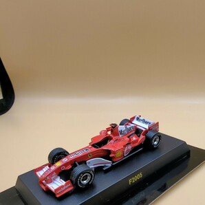 【マルボロ加工】 1/64 フェラーリ F1 F2005 ミハエル シューマッハ No.1 京商 フェラーリF1ミニカーコレクションの画像3