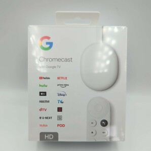 【新品 未使用】Google Chromecast with Google TV HD グーグル クロームキャスト ストリーミング GA03131-JPの画像1