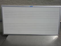 ●USED中古 ホワイトボード 約90×45cm 音楽用 五線 音符用_画像1