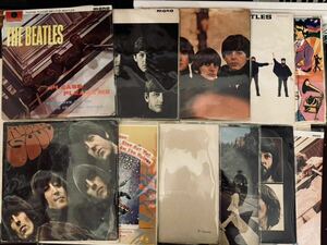 The Beatles LP record UK original set together .. want person .