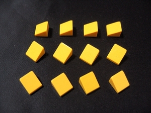 凸レゴ凸　%54200　1x1スロープ33度（黄）　12個