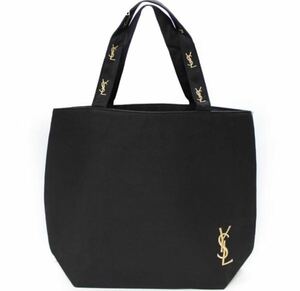 イヴサンローランノベルティ バッグ YVES SAINT LAURENT トートバッグ イブサンローラン 正規付録 バッグ ブラック 限定YSL