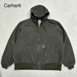 Carhartt カーハート アクティブジャケット J130 MOS ペンキ