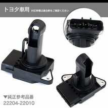 【送料無料】エアフロメーター トヨタ サクシード NCP51/55/58/59 22204-22010【1個】_画像6