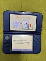 任天堂　Nintendo Newニンテンドー3DS LL メタリックブルー　動作確認済　送料185円_画像4