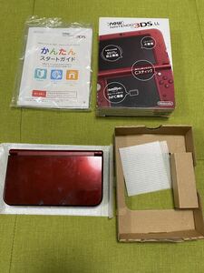 任天堂　Nintendo NEW3DSLL メタリックレッド　ジャンク