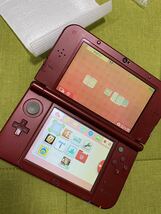 任天堂　Nintendo NEW3DSLL メタリックレッド　ジャンク_画像4