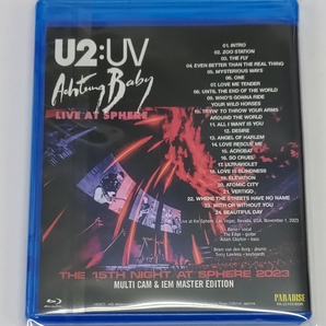 U2 / U2:UV ACHTUNG BABY - THE 15TH NIGHT AT SPHERE 2023 : MULTI CAM & IEM MASTER EDITION (BDR)  の画像2