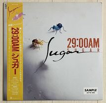 稀少 見本盤LP★シュガー/29:00AM 帯付レコード アルバム アナログ盤 盤面概ね良好♪ 再生確認済 インサートあり 小田裕一郎_画像2