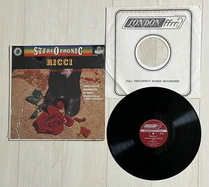 稀少輸入盤LP★ルッジェーロリッチ RICCI GAMBA London Symphony レコード アナログ盤 カルメン幻想曲 再生確認済 CS-6165