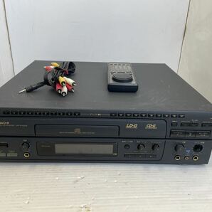 希少 HITACHI ＬＤプレイヤー カラオケVIP-KY50G CDプレイヤー 音響機器 日立の画像1