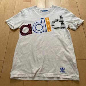 アディダス 半袖 Tシャツ 白 XS