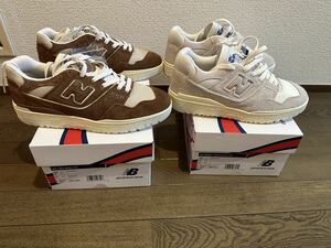 Aim Leon Dore × New Balance 550 2足セット　新品 カラー　 ブラウン グレー 新品 サイズ　28cm us 10