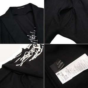 Yohji Yamamoto Collections 2022ss ハンドステッチ アシンメトリー ロング ジャケット 22ss コレクションズ 手縫い コットン リネン の画像8