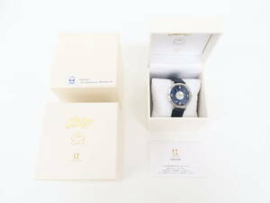 ET1576/ star. car bi. super Deluxe You to leisure wristwatch silver × navy 