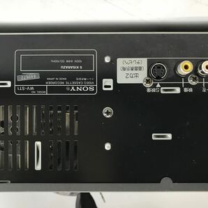 ジャンク品 SONY ビデオカセットレコーダー WV-ST1 【中K100】の画像5