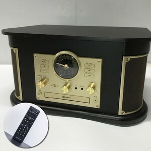 【中古美品！】簡易動作確認済み 山善 YAMAZEN マルチレコードプレーヤー MRP-M100CR 備品完備 [20136|大E|S14]