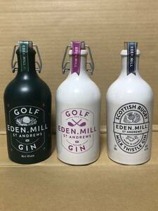  free shipping limited goods .. goods not yet . plug unopened eten Mill Gin 3 pcs set EDEN.MILL GIN Spirits 