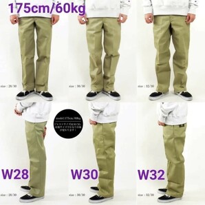 新品未使用 ディッキーズ 874 ワークパンツ DB W28×L30 Dickies USモデル チノパン ダークブラウンの画像8