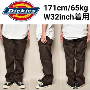 新品未使用 ディッキーズ 874 ワークパンツ DB W28×L30 Dickies USモデル チノパン ダークブラウンの画像4