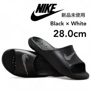  new goods unused Nike Victory one shower sandals 28cm black domestic regular goods man and woman use NIKE vi kto Lee one sliding CZ5478 tag attaching 